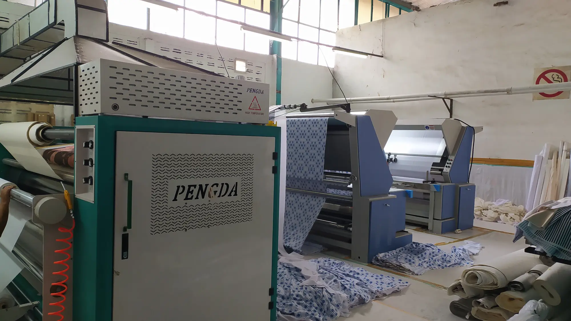 The production floor
